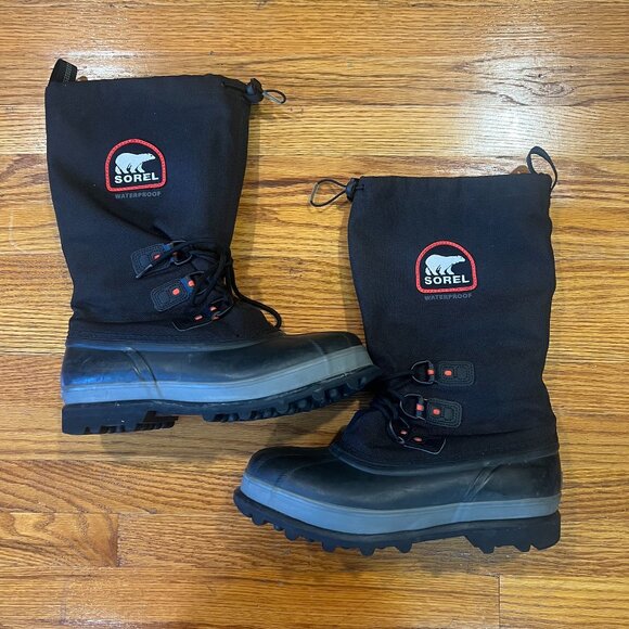 Sorel Glacier XT Waterproof Snow Boots With Heat Insulated Mens Size 10 - Picture 1 of 13